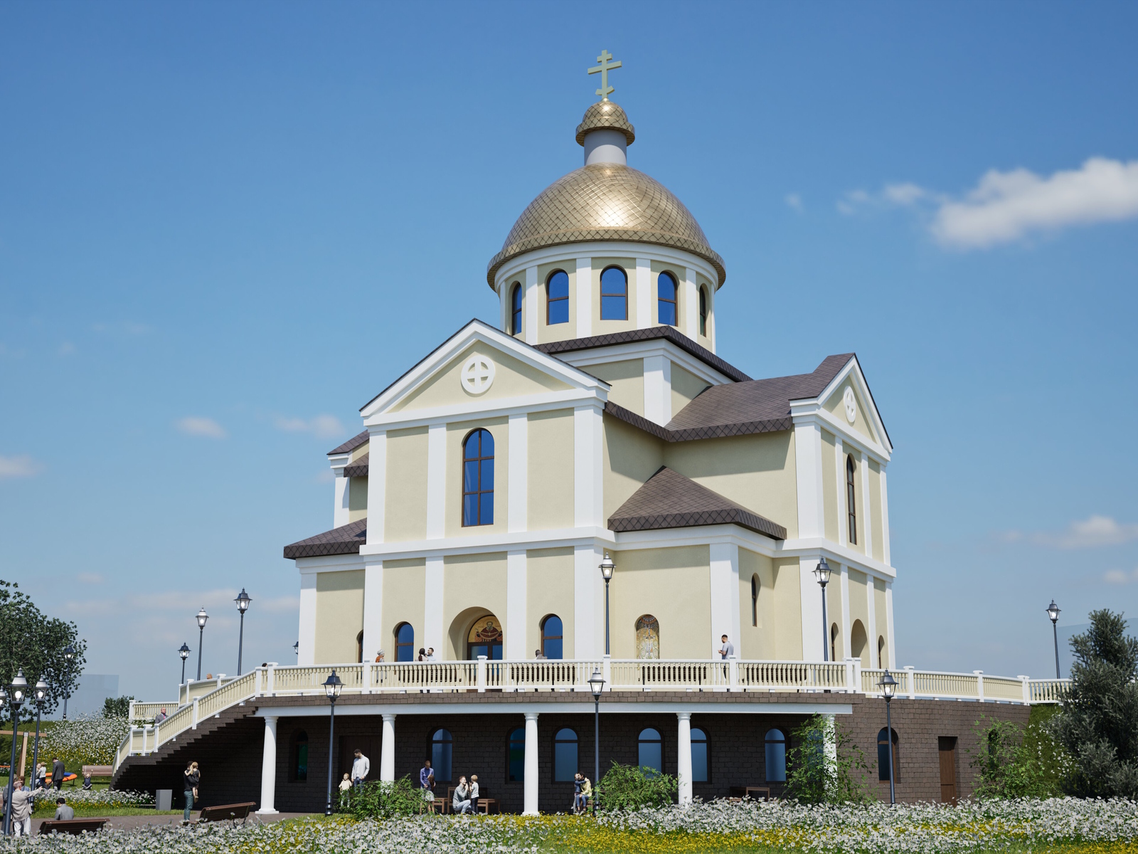 Праект храма праведнага Іаана Кранштацкага
