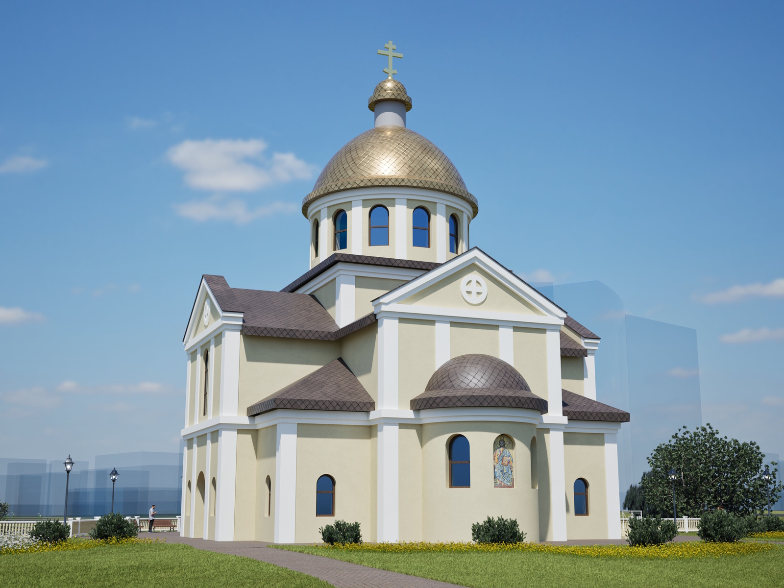 Праект храма праведнага Іаана Кранштацкага